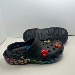 New Crocs Disney Rainbow Pride Celebration Mickey Mouse Clog 207755-0C4 sz 8